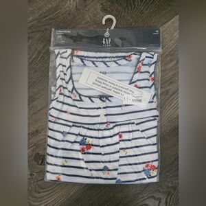 GAP Kids Striped Floral Pajama Set